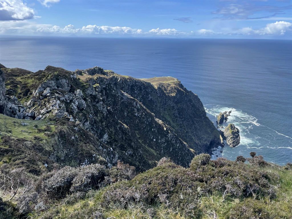 DONGEGAL - het landschap bij de Slieve League