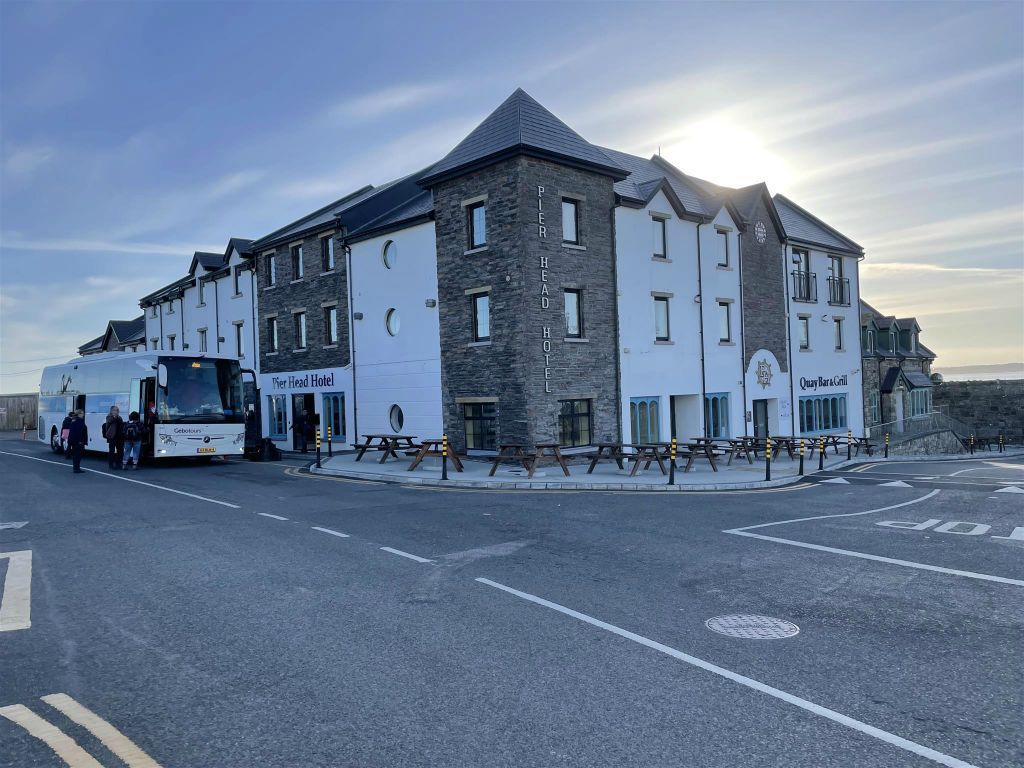 MULLAGHMORE - het Pearl Head hotel waar we verbleven