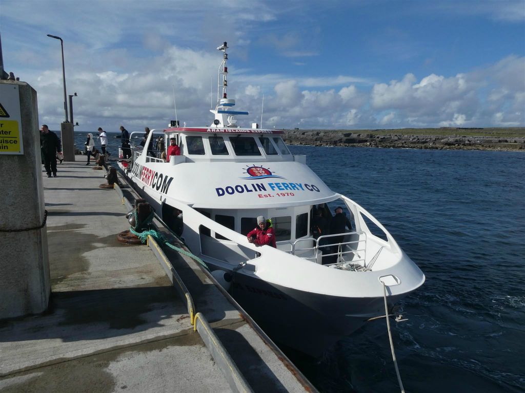 INISHEER - de veerboot waarme we gevaren hebben