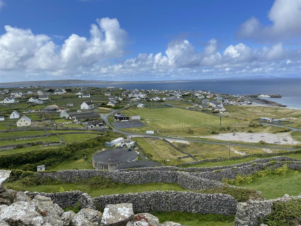 INISHEER - het uitzicht over Inisheer