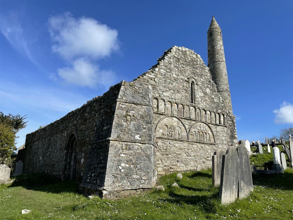 ARDMORE - de ruïne van de kathedraal van Ardmore