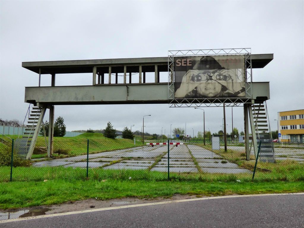 MARIENBORN - de voormalige grensovergang die bekend is onder de naam: checkpoint Alpha