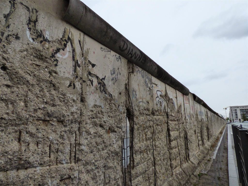 BERLIJN - restanten van de Berlijnse muur