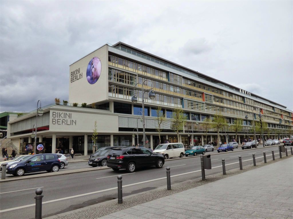 BERLIJN - het Bikini-Haus, een monumentaal voormalig industriële, commerciële en kantoorgebouw