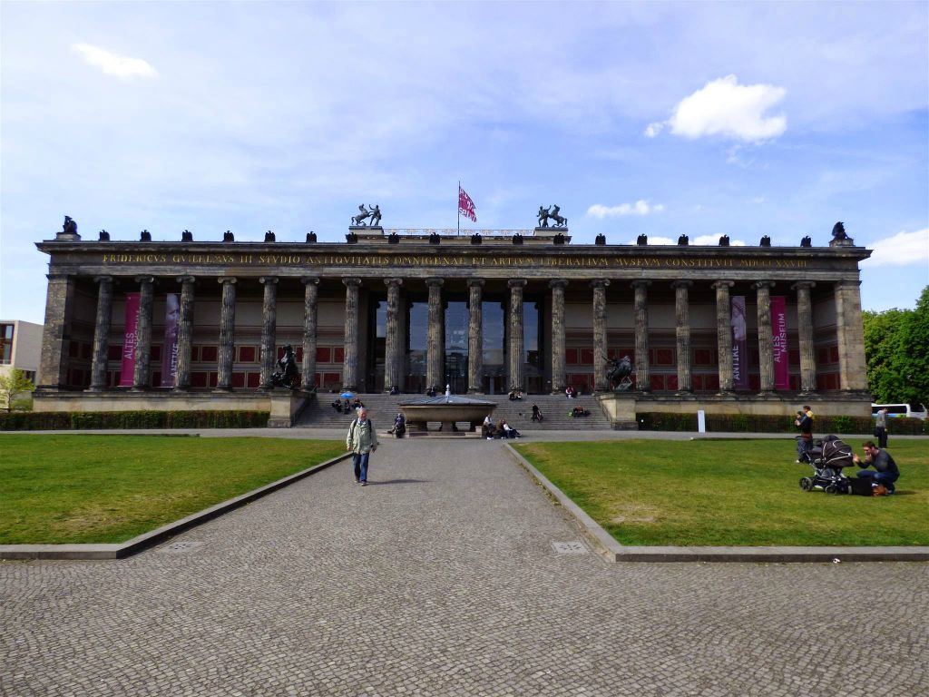 BERLIJN - het Altes museum, een archeologiemuseum