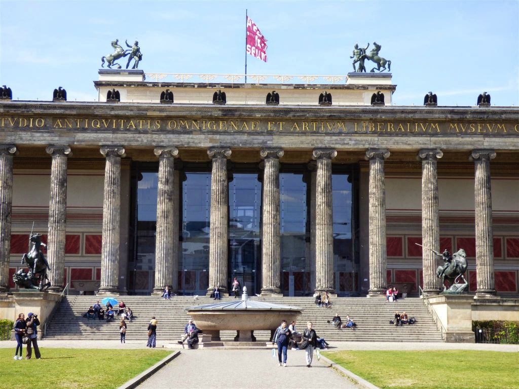 BERLIJN - het Altes museum, een archeologiemuseum