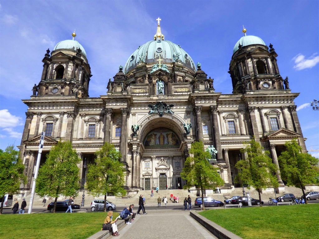 BERLIJN - de Berliner Dom, een kerk uit oorspronkelijk 1750