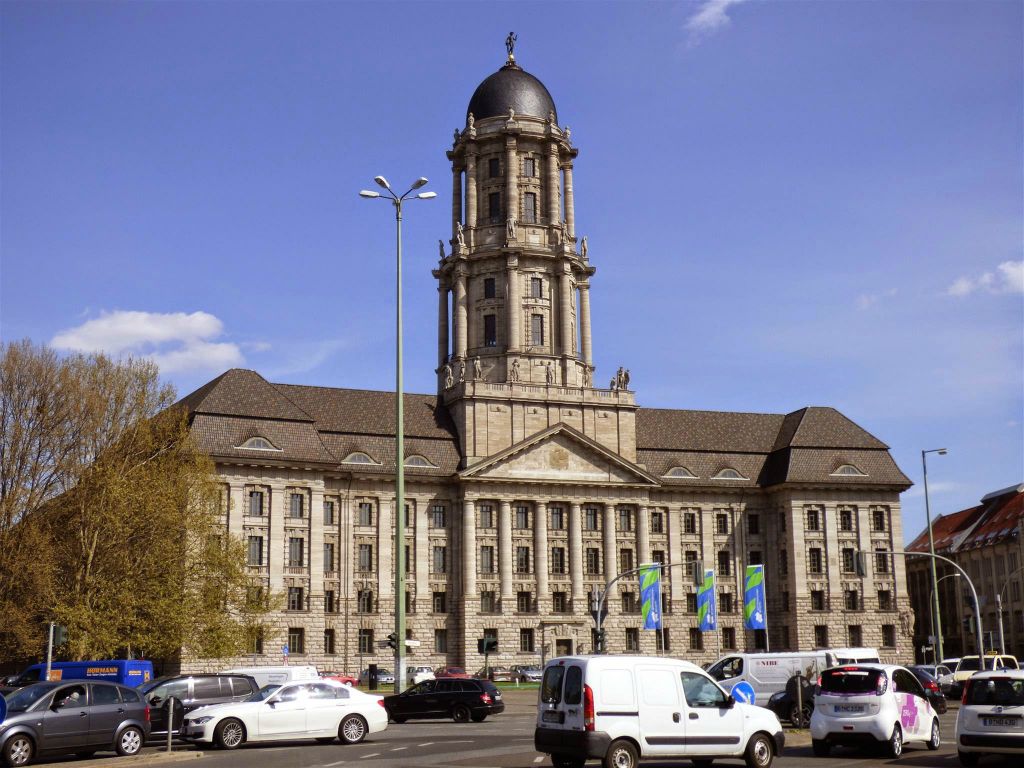 BERLIJN - het Altes Stadthaus, een overheidsgebouw uit 1911