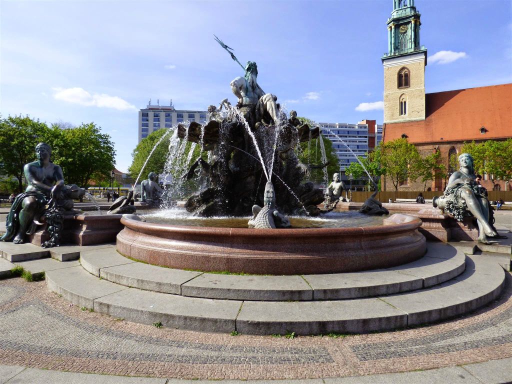BERLIJN - de Neptunusfontein