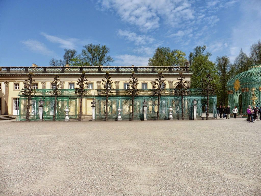 POTSDAM - het paleis Sanssouci, een paleis uit 1747 die gebouwd is voor de Pruisische koning Frederik de Grote