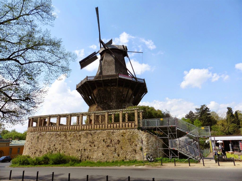 POTSDAM - de historische molen van Sanssouci uit oorspronkelijk 1791