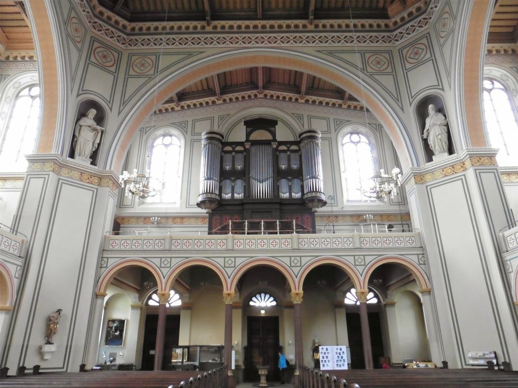 POTSDAM - het orgel van de HH. Petrus en Pauluskerk