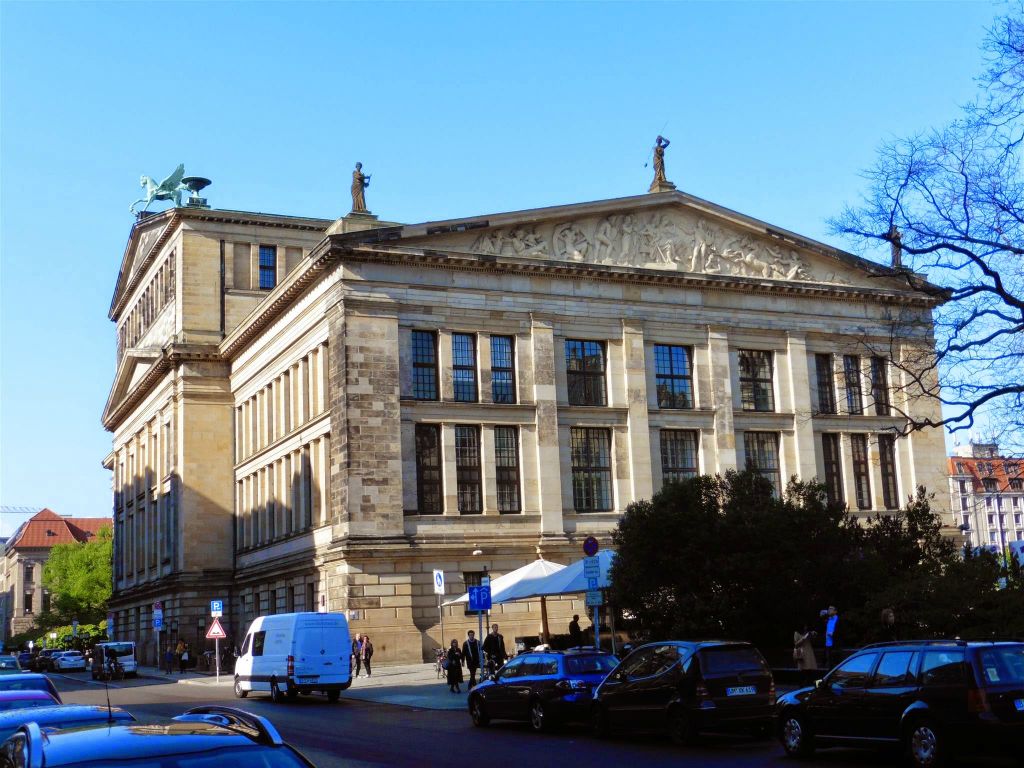 BERLIJN - het Konzerthaus Berlin uit 1821