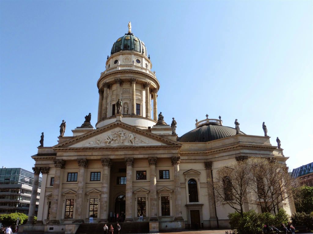 BERLIJN - de Deutscher Dom oorspronkelijk uit 1708