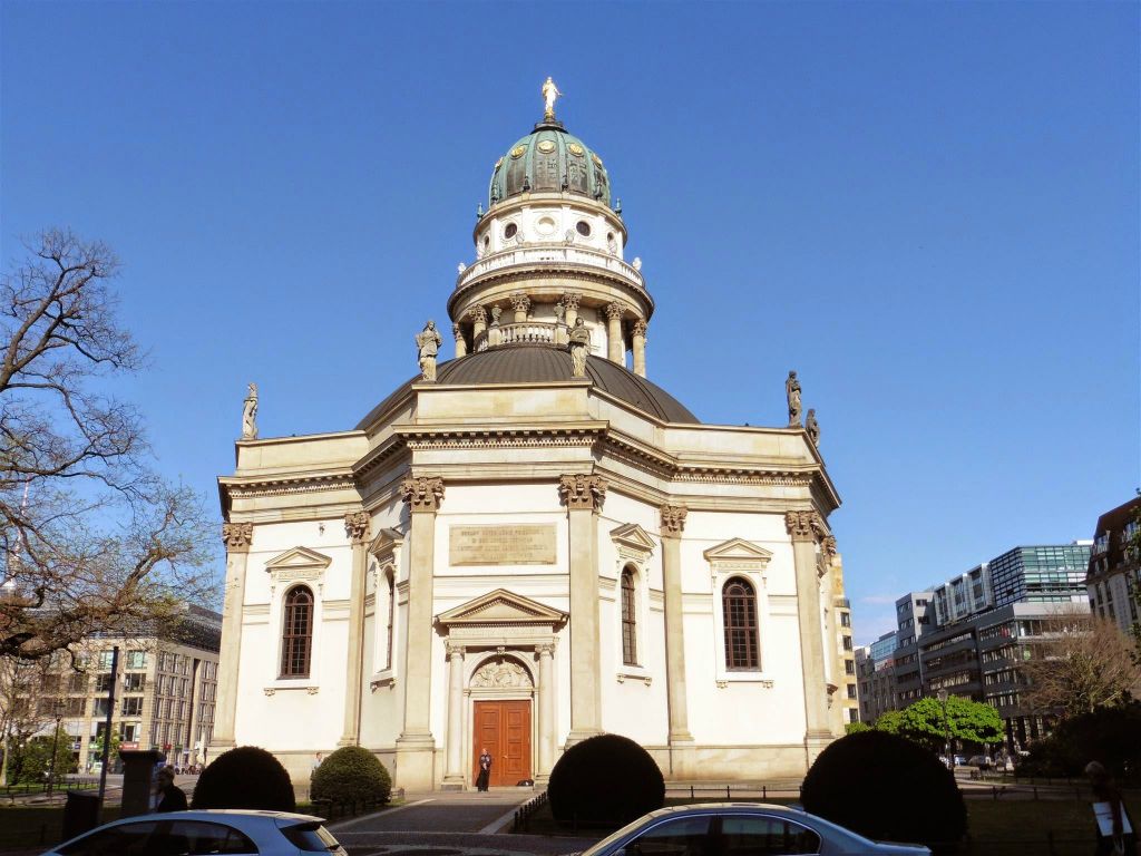 BERLIJN - de Deutscher Dom oorspronkelijk uit 1708