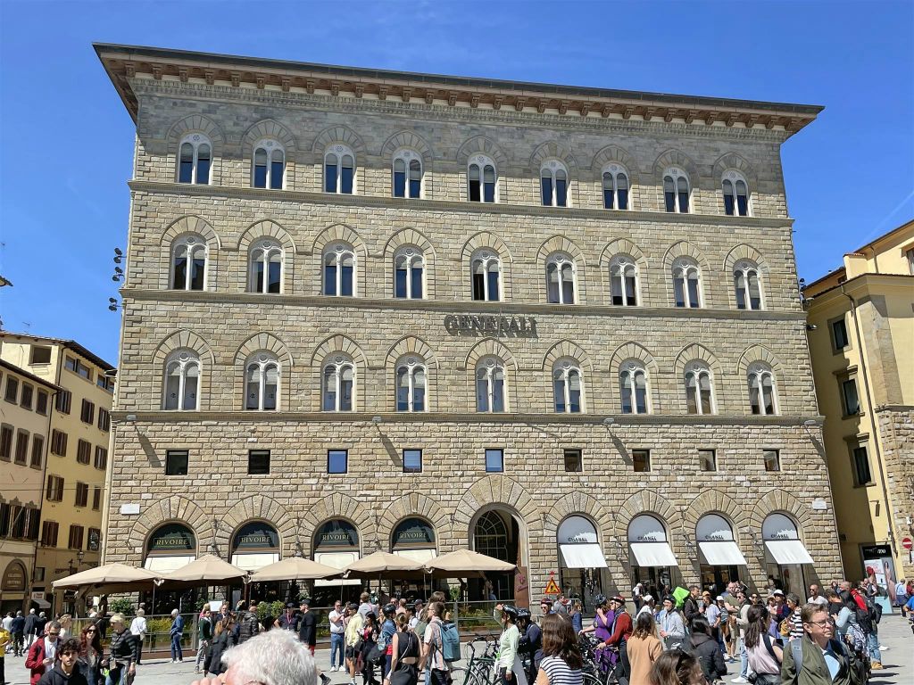 FLORENCE - een gebouw van de Aletti & C. bank