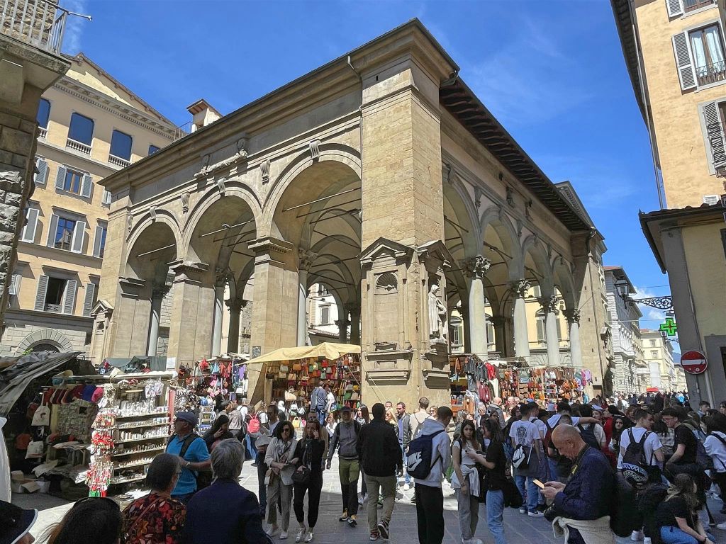 FLORENCE - de loggia del Mercato Nuovo