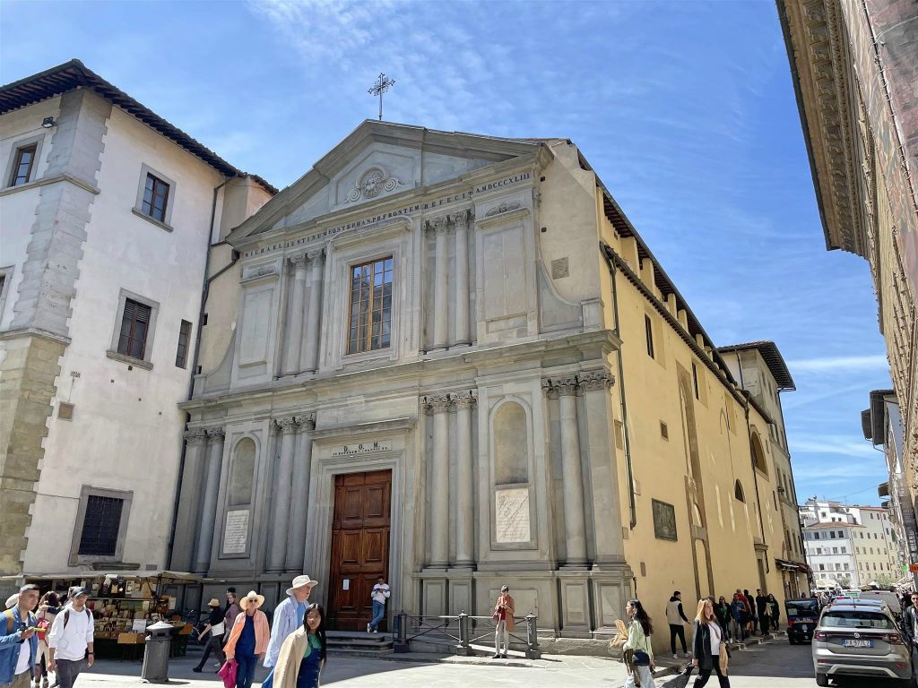 FLORENCE - de kerk van San Giovannino degli Scolopi