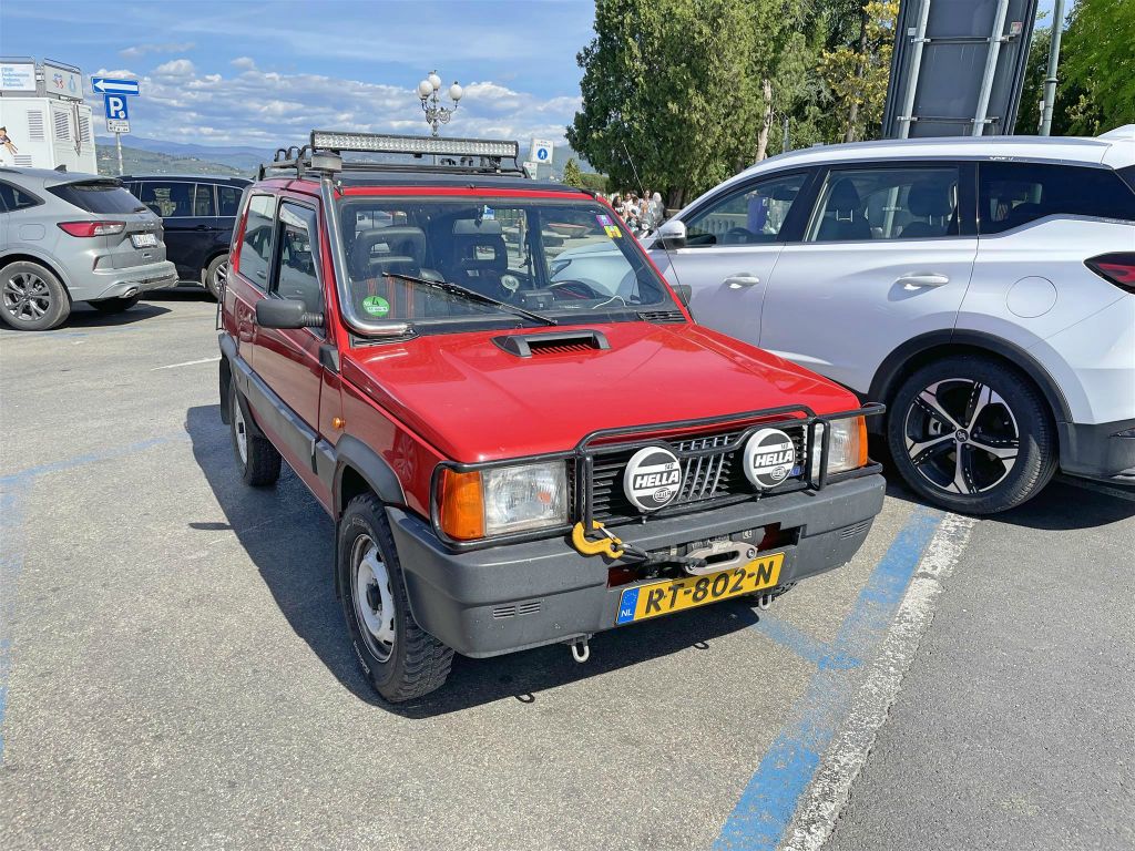FLORENCE - een Fiat Panda 4x4
