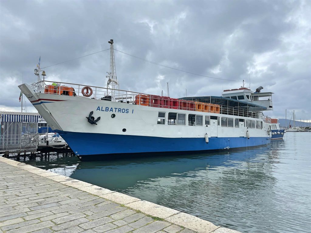 LA SPEZIA - de veerboot waarmee we gaan varen
