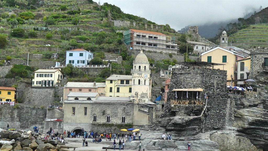 VERNAZZA - de kerk van St. Margaretha van Antiochië
