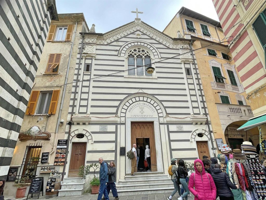 MONTEROSSO AL MARE - het oratorium van het zwarte broederschap van dood en gebed