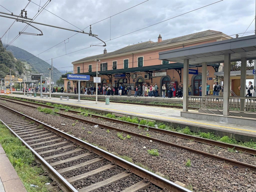 MONTEROSSO AL MARE - het treinstation