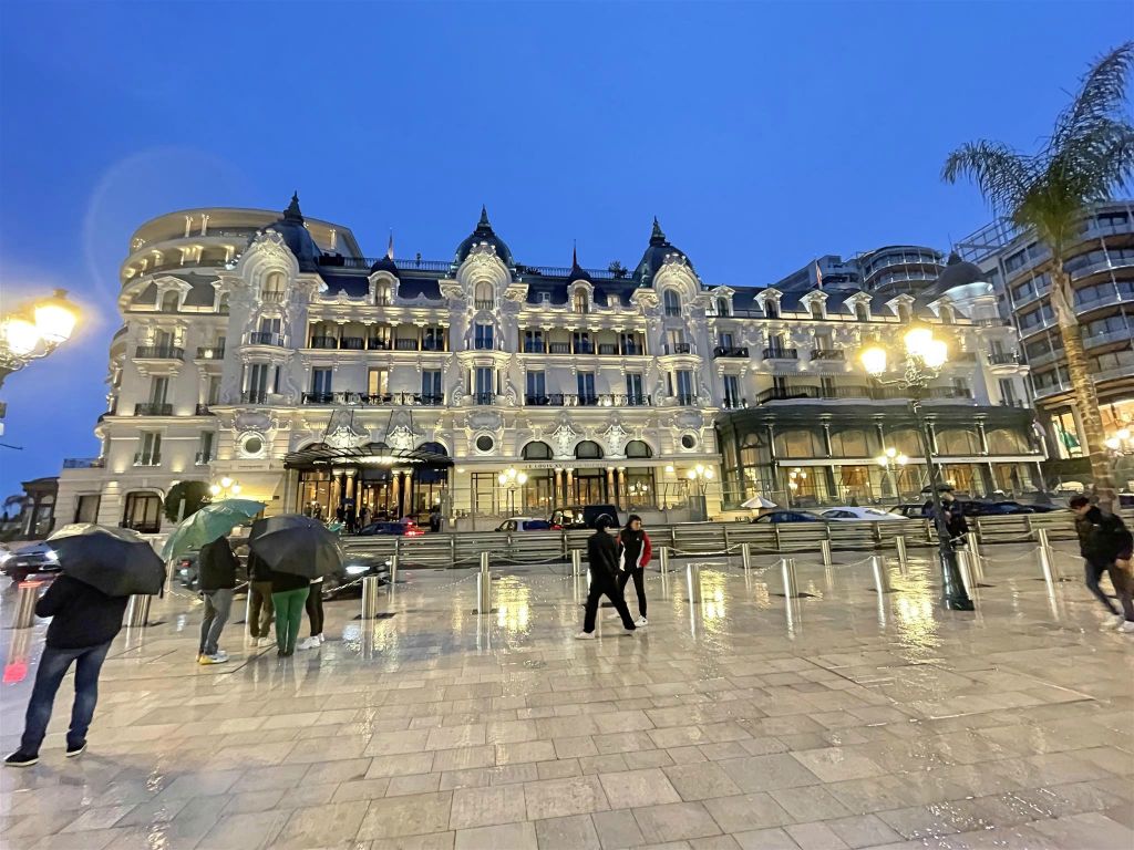 MONACO - het hotel de Paris