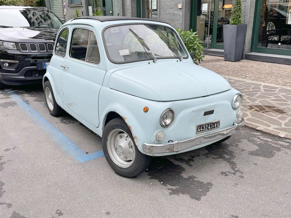 ALASSIO - een Fiat 500