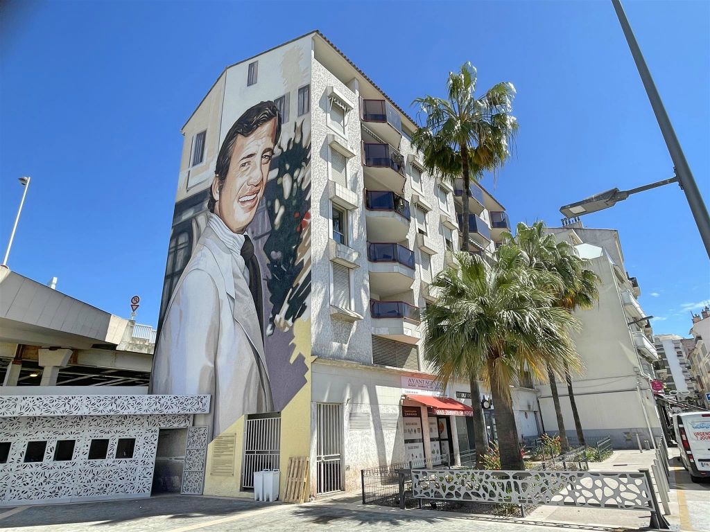 CANNES - een muurschildering