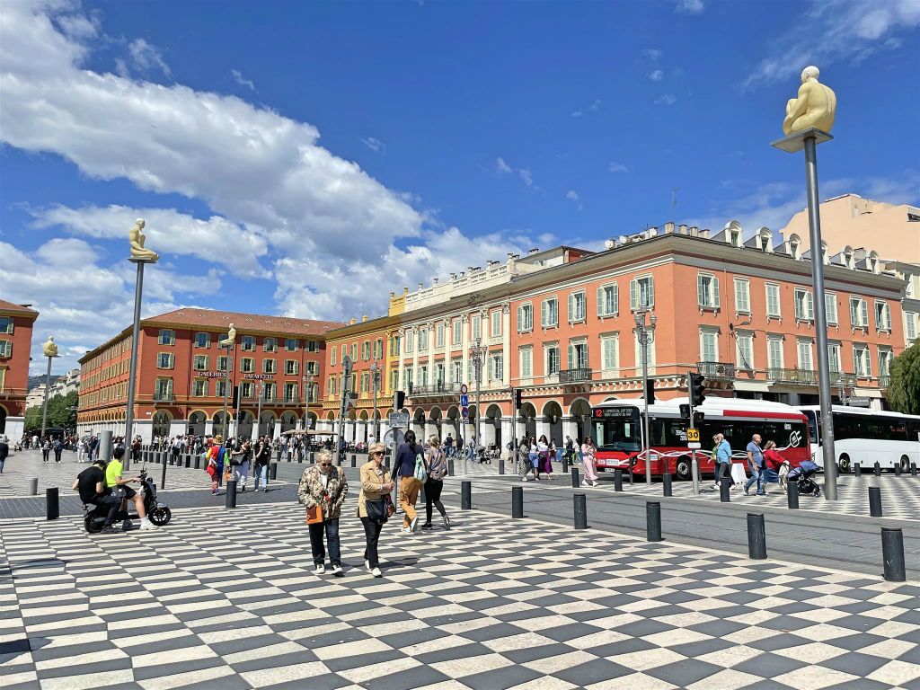 NICE - het Masséna plein