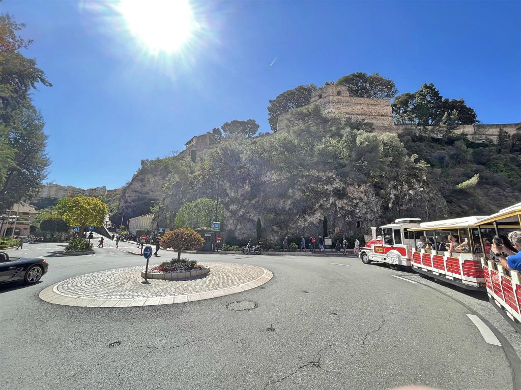 MONACO - de rots van Monaco