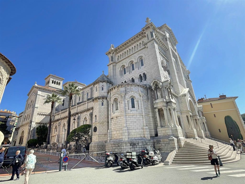 MONACO - de kathedraal van Monaco