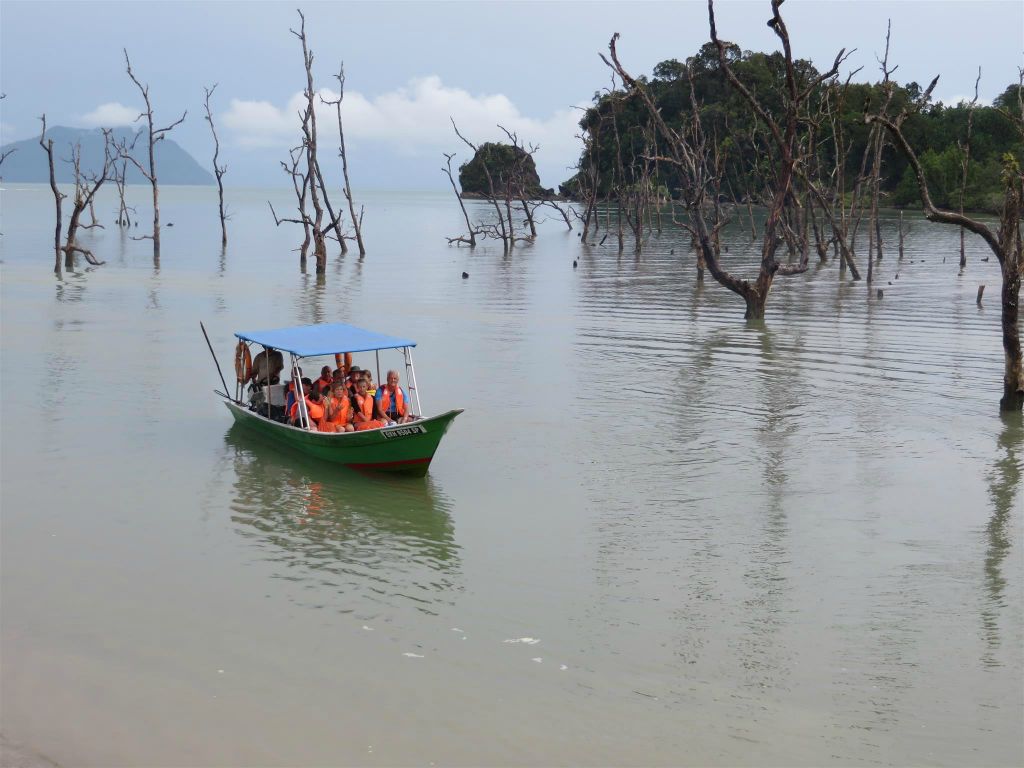 BAKO NATIONAL PARK - aangekomen in het Bako National Park