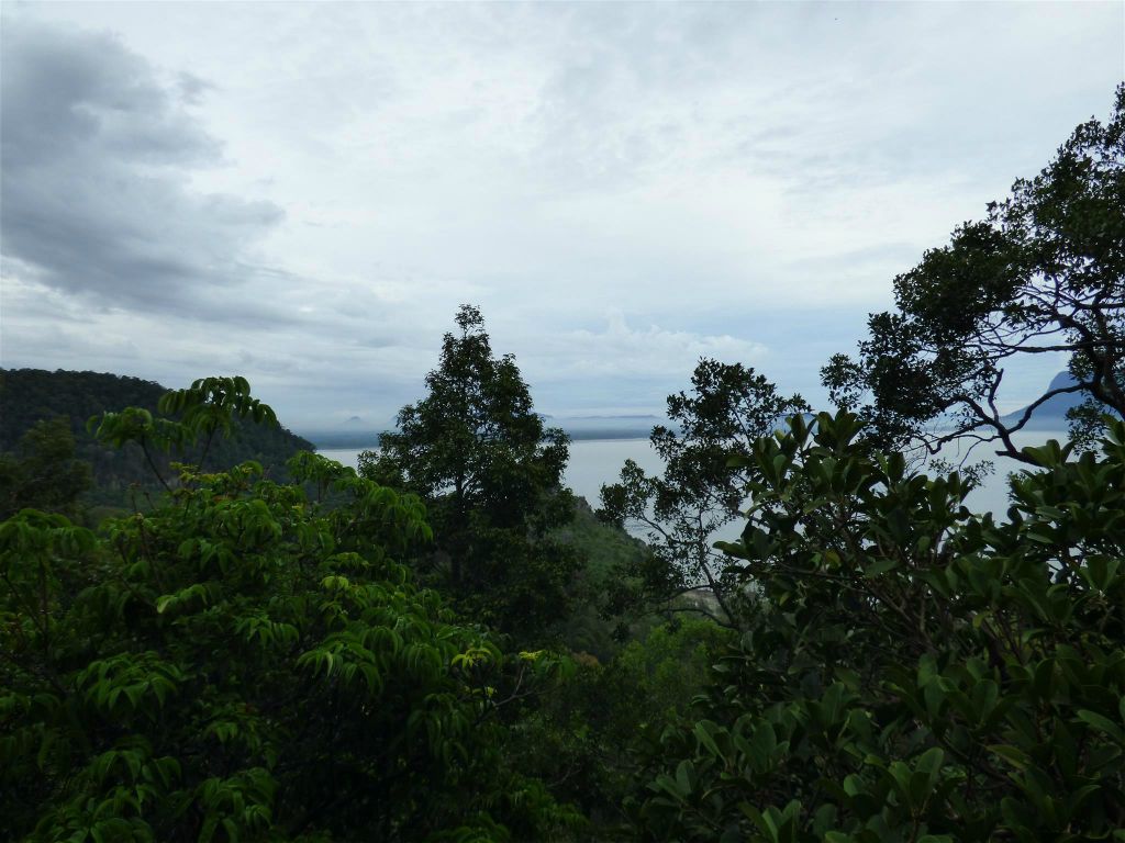 BAKO NATIONAL PARK - het uitzicht onderweg tijdens de Lintang route