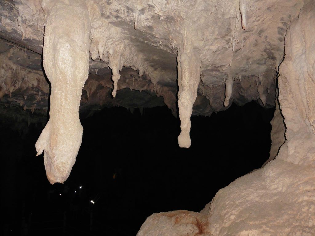 MULU NATIONAL PARK - enkele druipsteenformaties in de grot Wind Cave