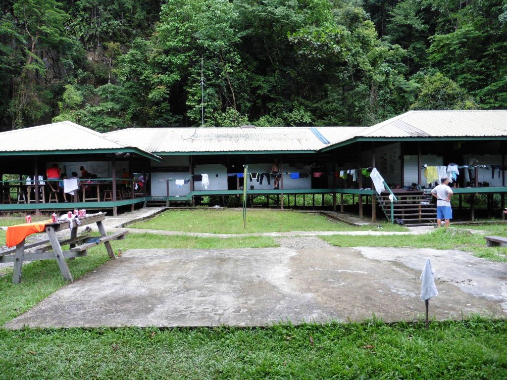 MULU NATIONAL PARK - de overnachtingsplek Camp 5