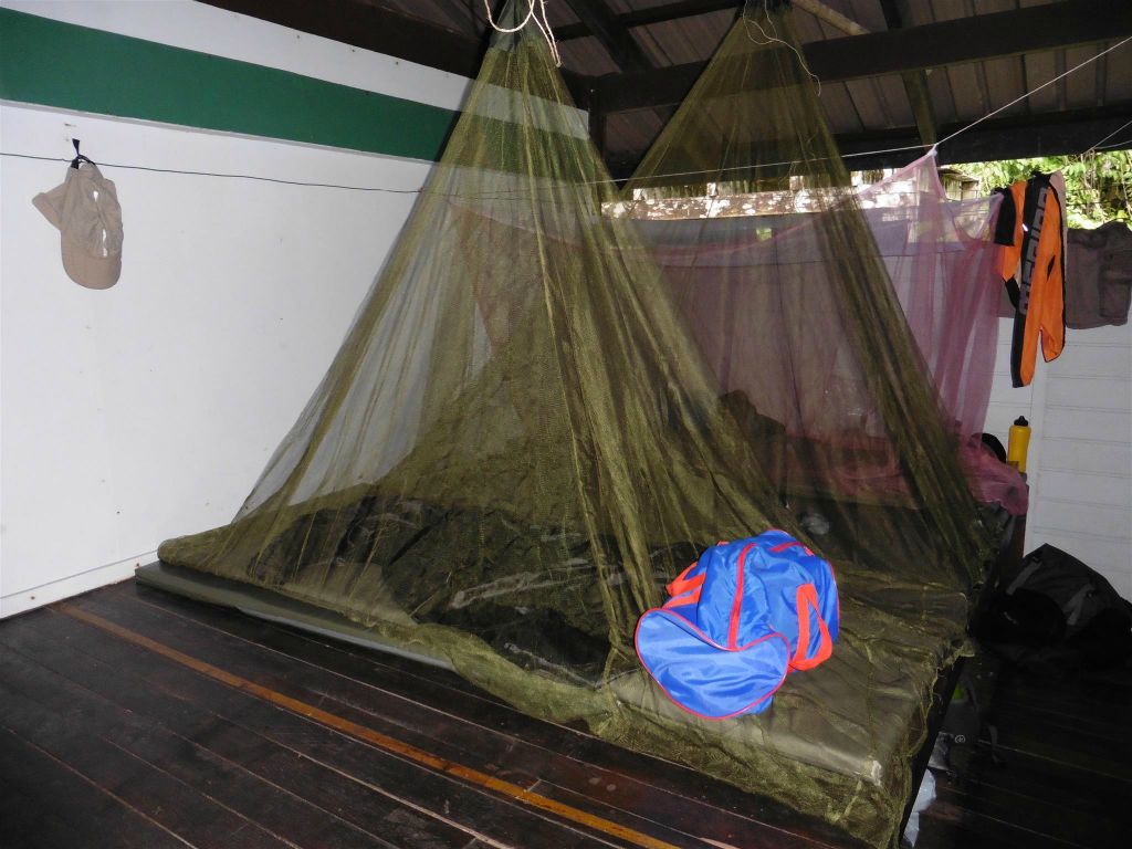 MULU NATIONAL PARK - ons slaapvertrek bij de overnachtingsplek Camp 5