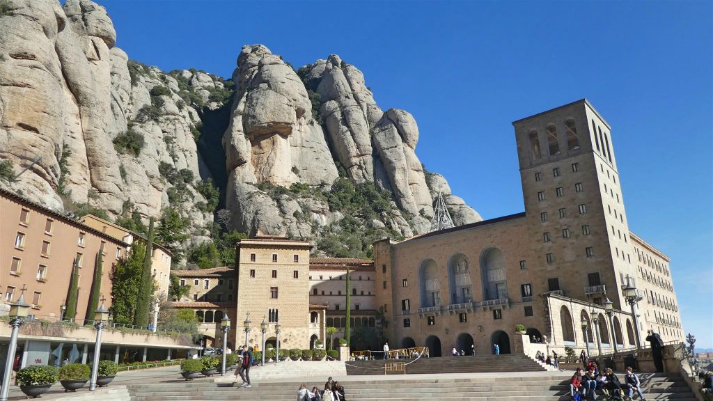 MONTSERRAT - het klooster van Montserrat