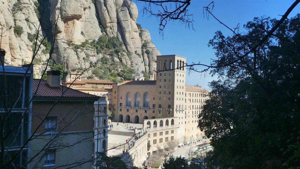 MONTSERRAT - het klooster van Montserrat