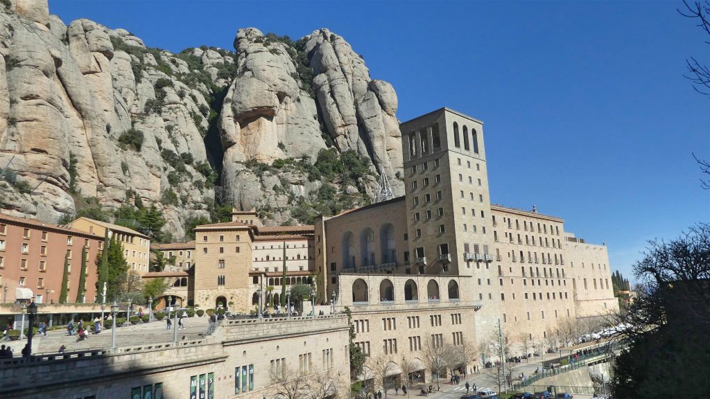 MONTSERRAT - het klooster van Montserrat