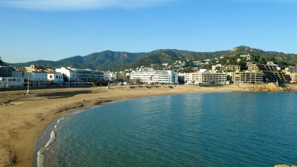 TOSSA DE MAR - de kustlijn