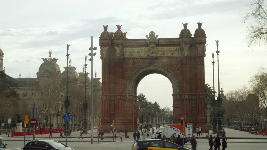 BARCELONA - de Arc de Triomf
