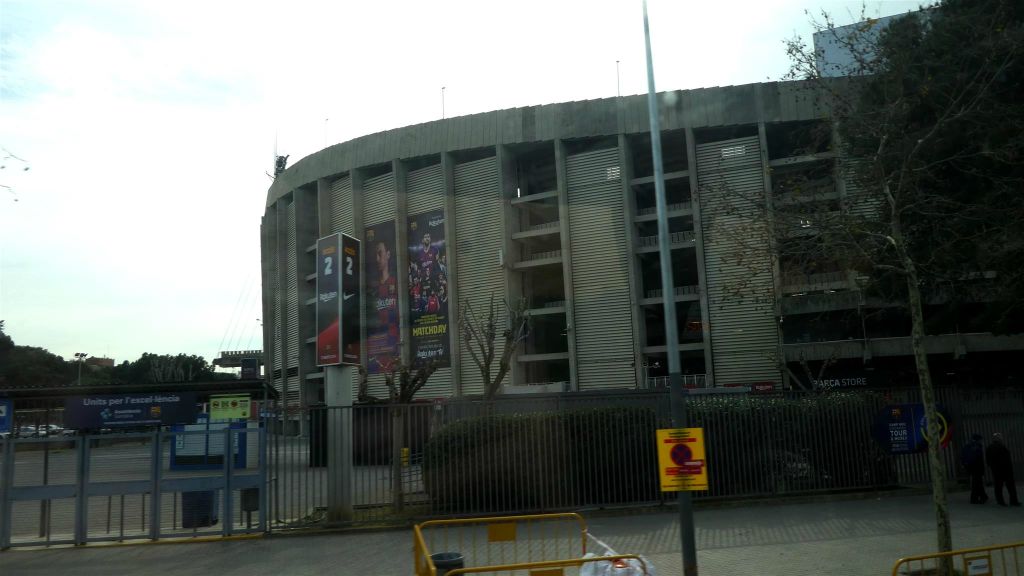 BARCELONA - het voetbalstadion van FC Barcelona