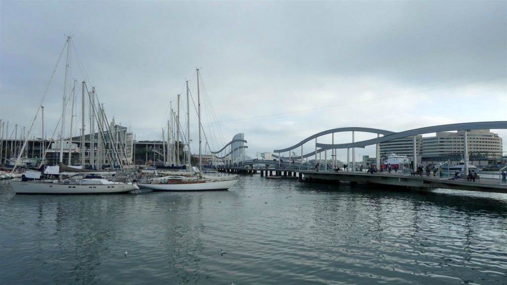 BARCELONA - de 'oude' haven Port Vell