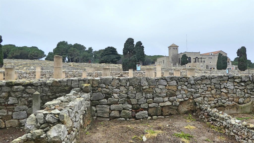 SANT MARTÍ D'EMPÚRIES - de overblijfselen van de oude stad Empúries