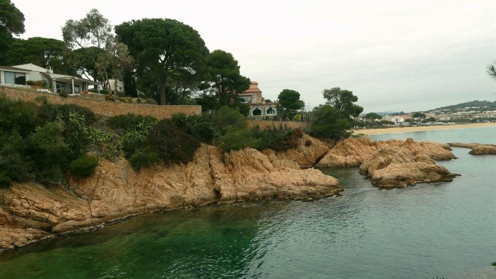 SANT FELIU DE GUÌXOLS - een baai