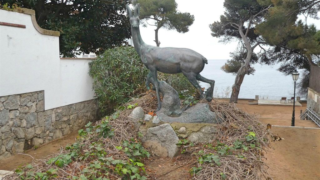 SANT FELIU DE GUÌXOLS - een kunstwerk