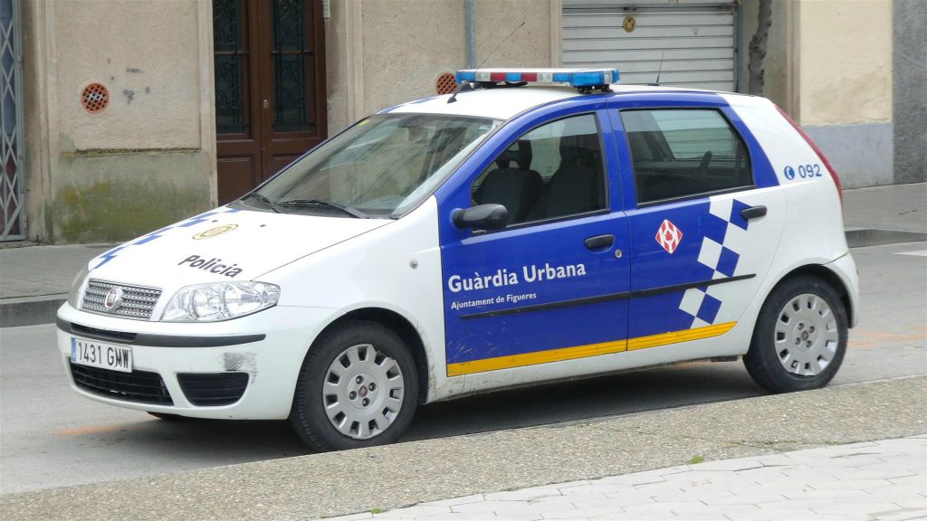 FIGUERAS - een politieauto