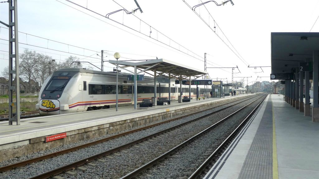 FIGUERAS - het treinstation